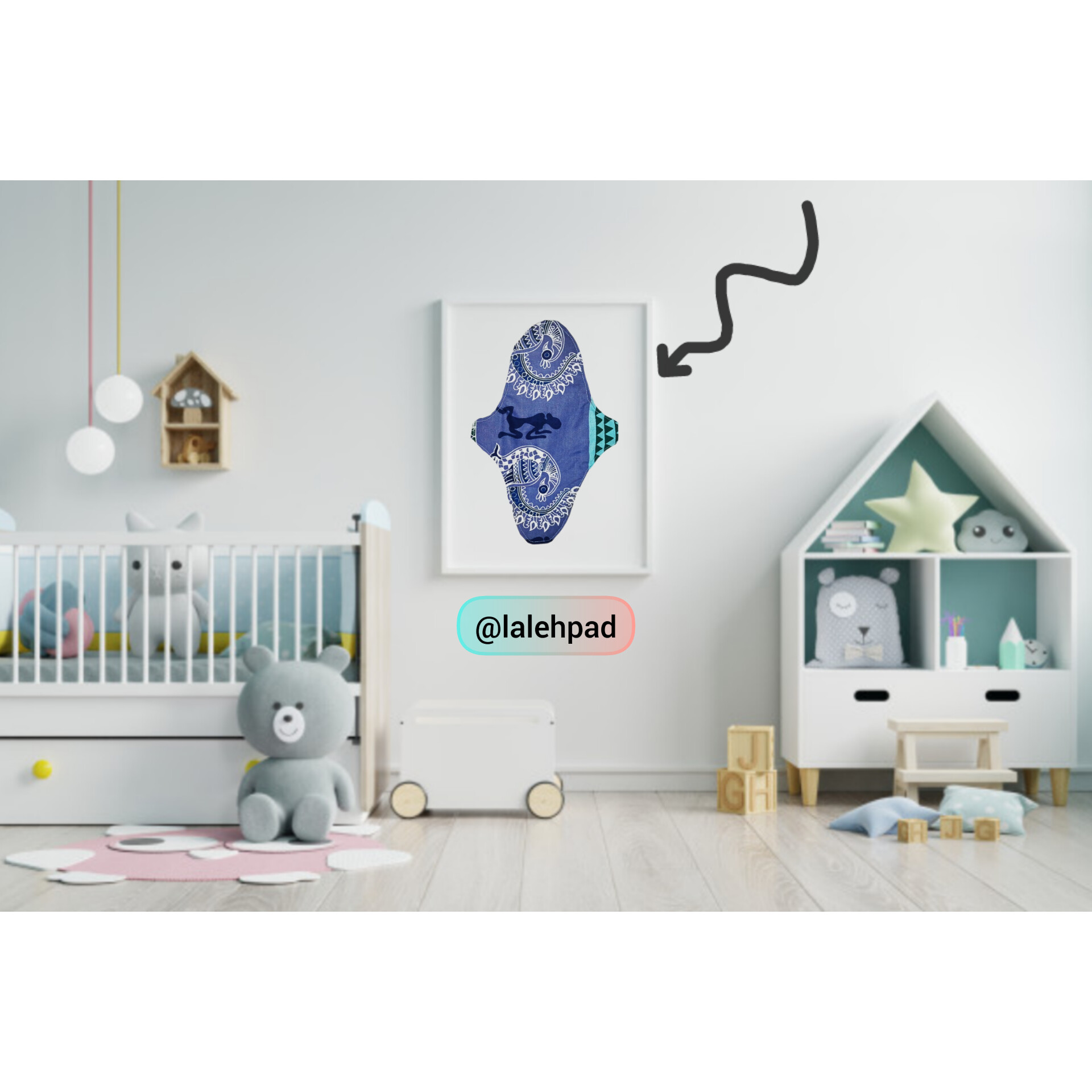 پد قاعدگی بانوان | پد ریزش ادرار سایز ۱ یا s